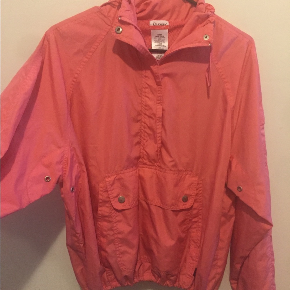 Pink windbreaker